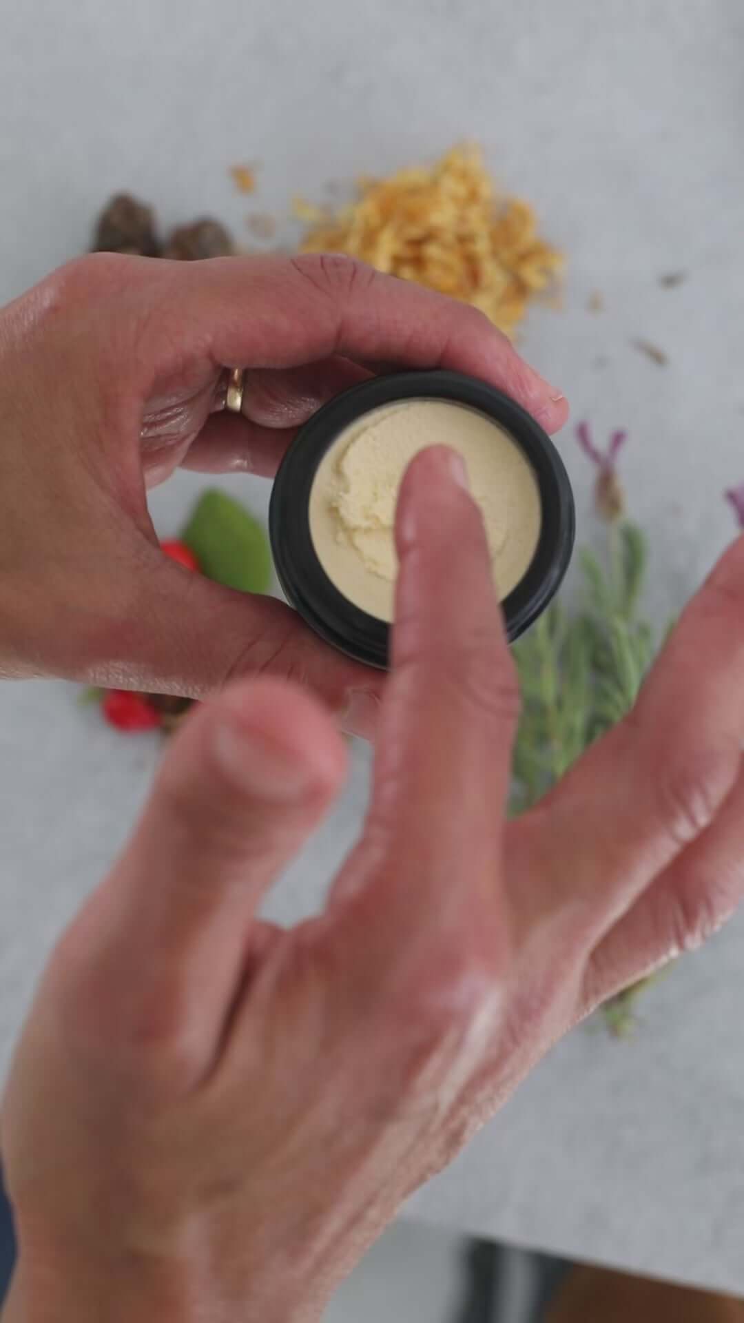 Glow & Protect Mineral Cream in a jar, perfect for sensitive, eczema, and psoriasis prone skin with organic ingredients.